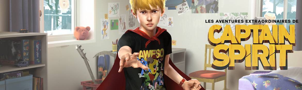 ^GAME Les aventures extraordinaires de Captain Spirit