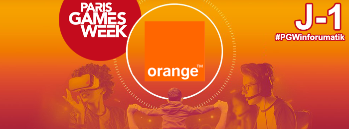 Paris Games Week 2018 : Orange