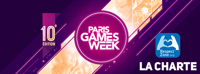 Paris Games Week 2019 : La charte