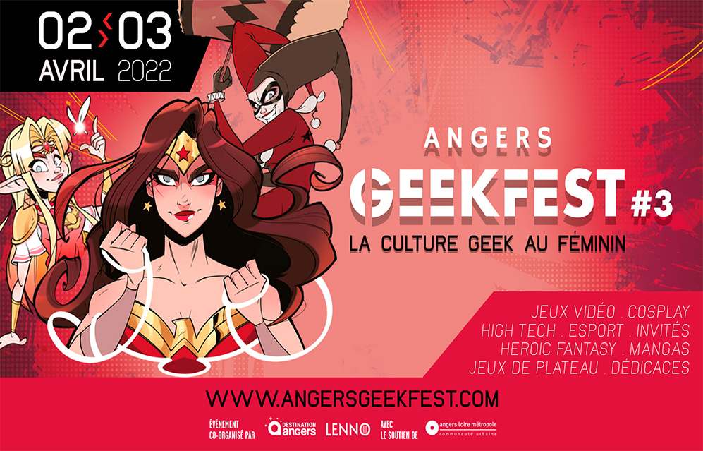 Angers Geekfest #3 : La culture geek au féminin